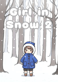 Girl in Snow 2