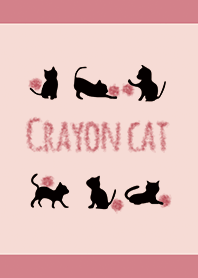 Pink 2 / Crayon Cat