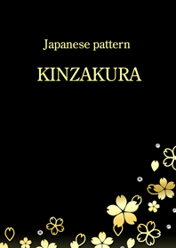 Japanese pattern KINZAKURA
