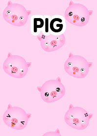 Emotions Face Pig Theme