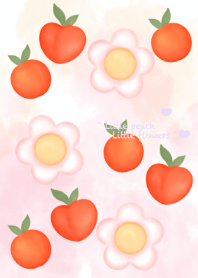 Little peach Little flowers 49