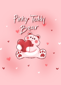 Pinky Teddy Bear