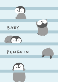 A lot of Baby penguin/stripe