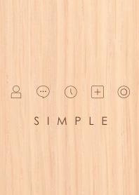 SIMPLE WOOD(brown)Ver.5