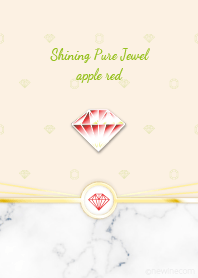 Shining Pure Jewel apple red