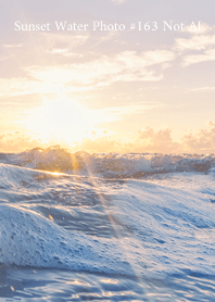Sunset Water Photo #163 Not AI