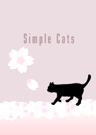 簡單的貓：櫻花