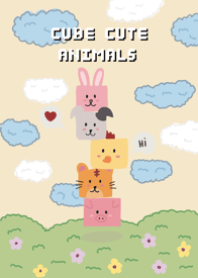 Cube cute animals
