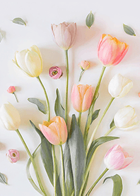 カラフルチューリップブーケ