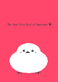 Snow Fairy Bird of happinessj-RED