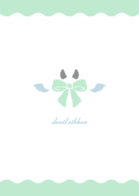 simple devil heart Theme Ribbon 13