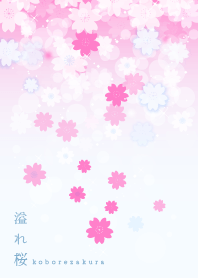 零れ桜-青みピンク-