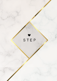 "STEP"Marble / gray15_2
