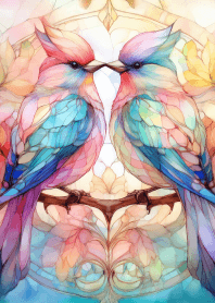 Stained Glass -bird- Vol.1