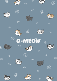 Q-meow2 / pale denim