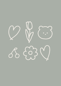 Happy everyday:)greenbeige