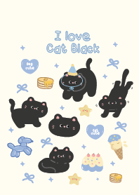 มันคือแมวดำ : สีฟ้า