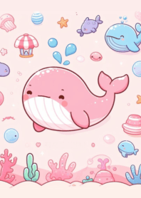 Little Whale Pink No.14