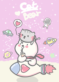 cat & bear (go to space)