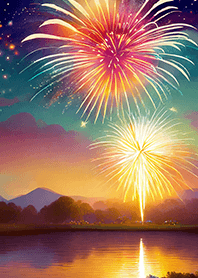 Beautiful Fireworks Theme#399