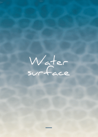 Blue : Water surface