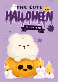 The cute halloween with Mochichi bear