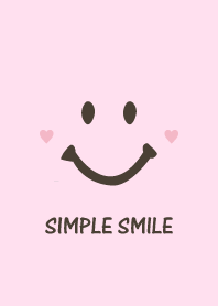 SIMPLE SMILE -Pink Brown 2-