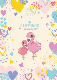 Flamingo Heart Lover