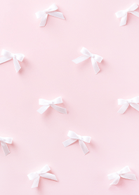 ミニマルリボン[パステルピンク]