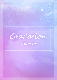 グラデーション Galaxy sky