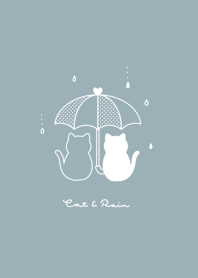貓和雨傘 /mint