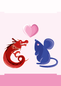 ekstレッド（ドラゴン）ラブブルー（ラット