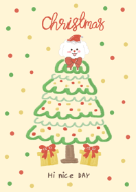 Dog Christmas time is coming