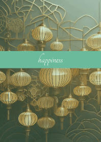 Brings good fortune on blue green JP