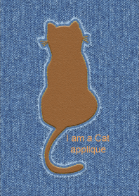 I am a Cat Applique 67
