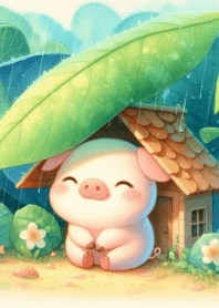 Cute little pig no.37