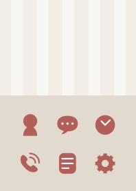 Simple icon(bordeaux)