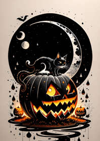 halloween cat 6Ec90A