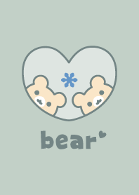 Bear Crystal - Dullness Green