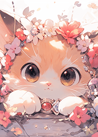 꿈꾸는 듯한 부드러운 고양이-4