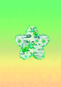 Japanese cherry goldfish light green