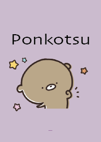 Purple : Honorific Bear Ponkotsu