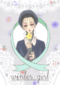 winter girl by Miya