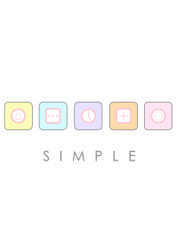 シンプル(パステル)V.3