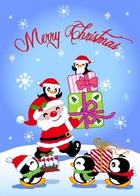 聖誕快樂-小企鵝吉吉-2