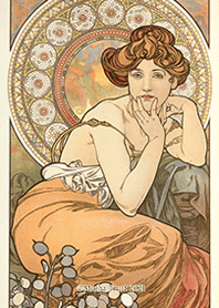 Mucha "Topaz"
