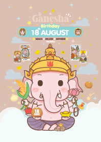 Ganesha x August 18 Birthday