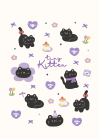 แมวน้อยน่ารัก : สีม่วง :-D