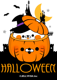 Stinging tongue seal Hallowe'en