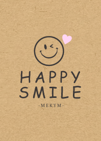 HAPPY SMILE KRAFT 24 -HEART-